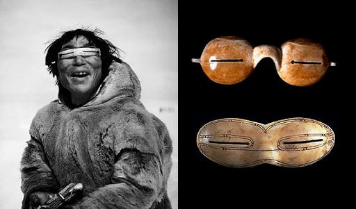 Maschere da sole Inuit
