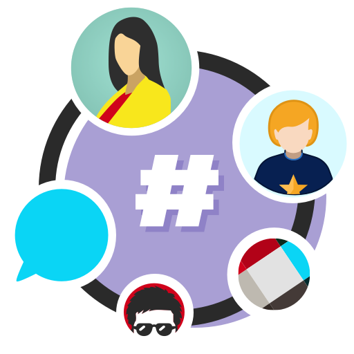 Enterprise chat tools, messaging, hashtags, and more