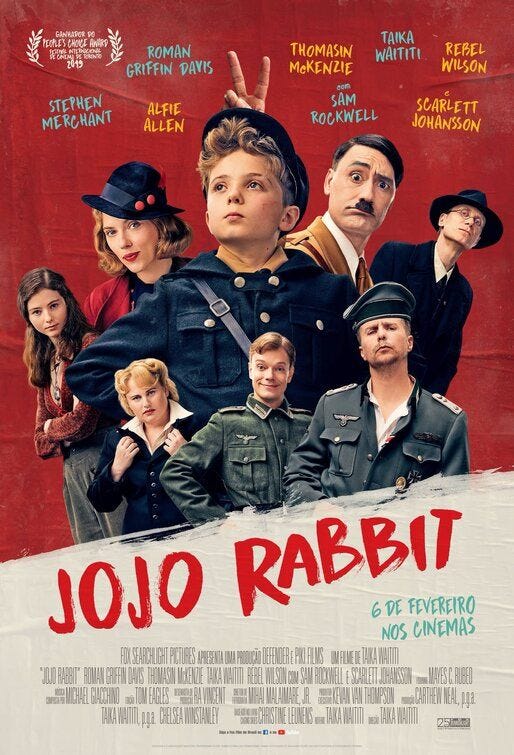 From Pinterest. Jojo Rabbit Movie Poster