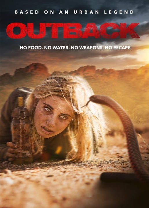 Outback movie — No food. No water. No weapons. No escape.