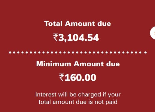 Understanding a credit card statement- Total Amount Due and Minimum Amount Due