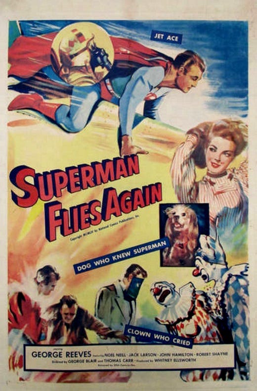 Superman Flies Again (1954) | Poster