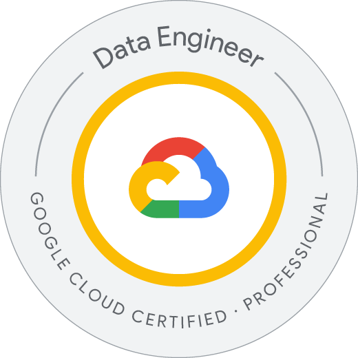 Professional Data Engineer Certification Logo
