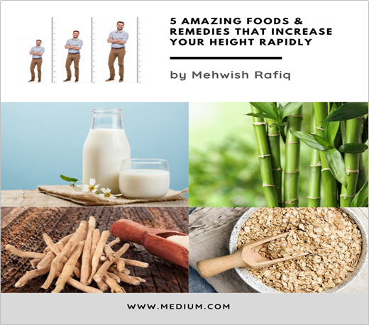 12 Amazing Foods & Remedies That Increase Your Height Rapidly, height increase food, height increase remedies, grow taller foods