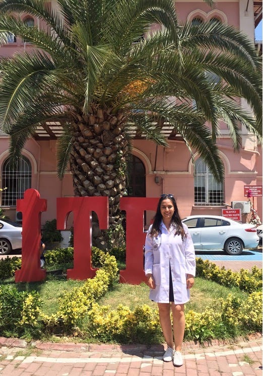 BTF Scholar Nazli who is now a Postdoc at the Mayo Clinic