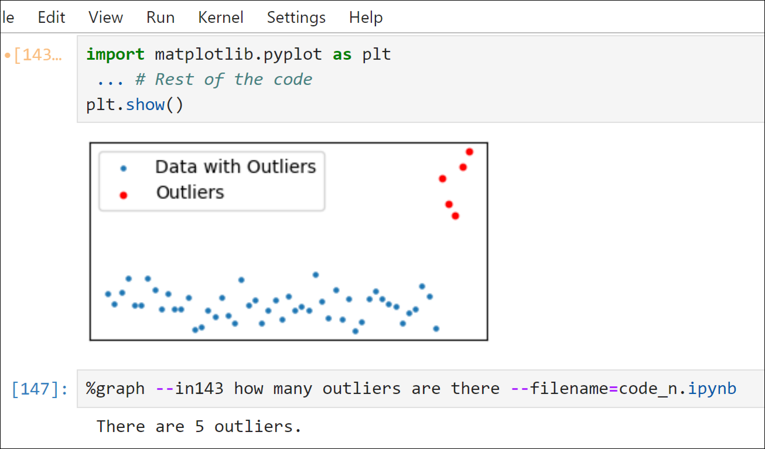 How chat with graph feature works (working in jupyterLab, filename is important)