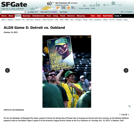 ALDS Game 5: Detroit vs. Oakland photo album