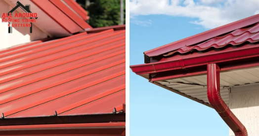 gutters for metal roofs