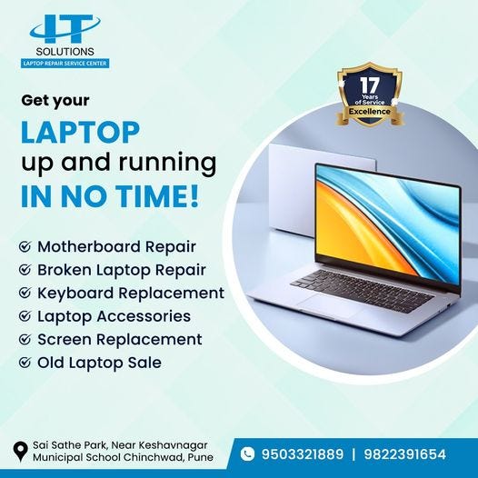 Laptop Service Center in PCMC | 9371616848