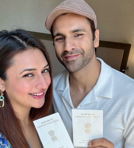 Divyanka Tripathi and Vivek Dahiya return to Mumbai after getting robbed in Europe