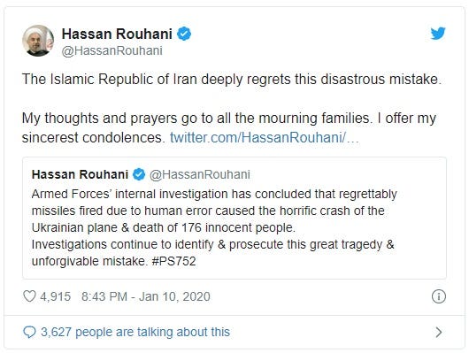 https://twitter.com/HassanRouhani/status/1215856679423823872