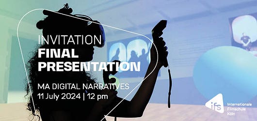 Experience the Future of Storytelling at MA Digital Narratives 2024 Presentations