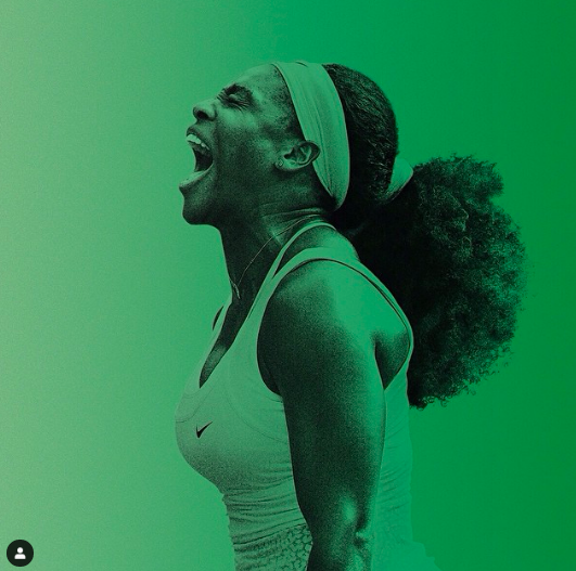 Serena Williams Nike, Instagram