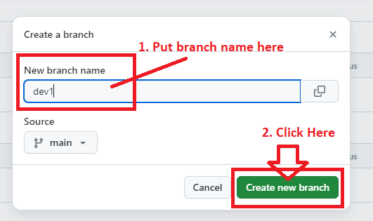 Create dev1 branch