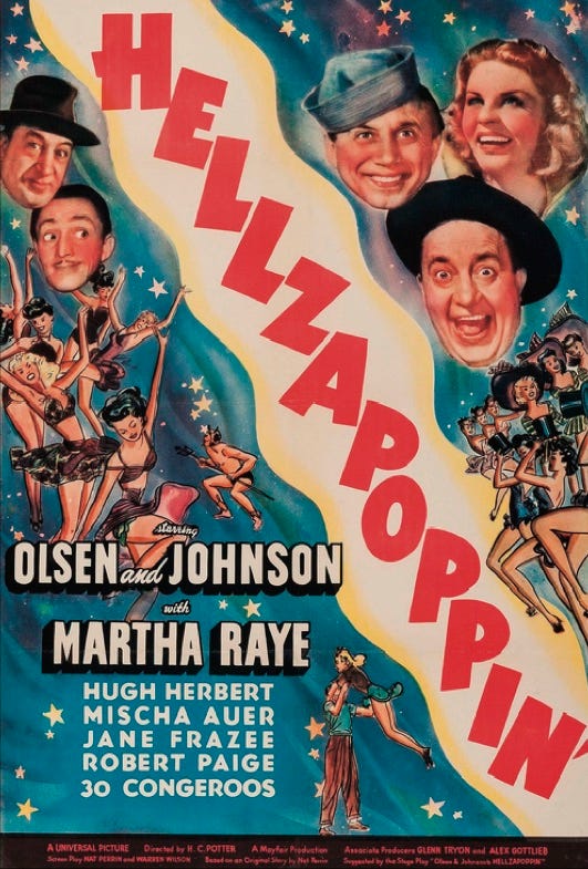 Poster for the film Hellzapoppin