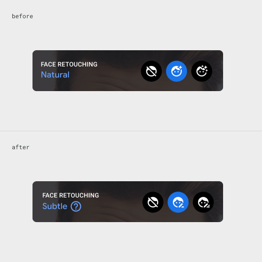 Before and After of value-neutral feedback