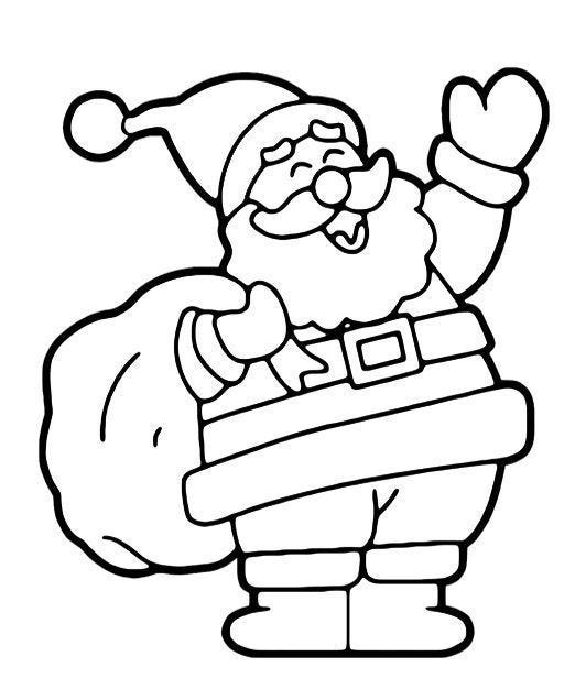 Christmas coloring pages