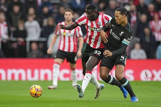 Rapor Pemain Liverpool Menang di Markas Southampton