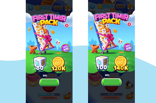 dice dreams analysis IAP Offers