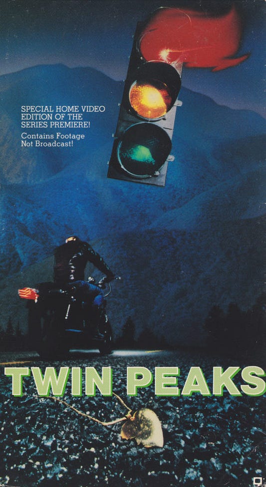 The cover of the VHS release of the pilot. 