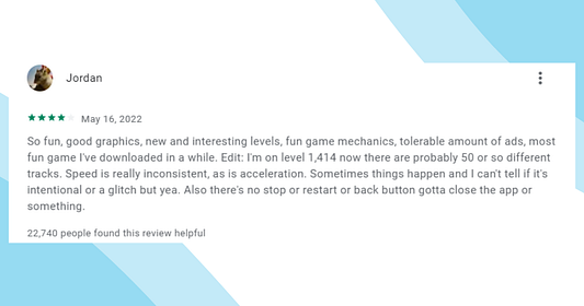 google play reviews