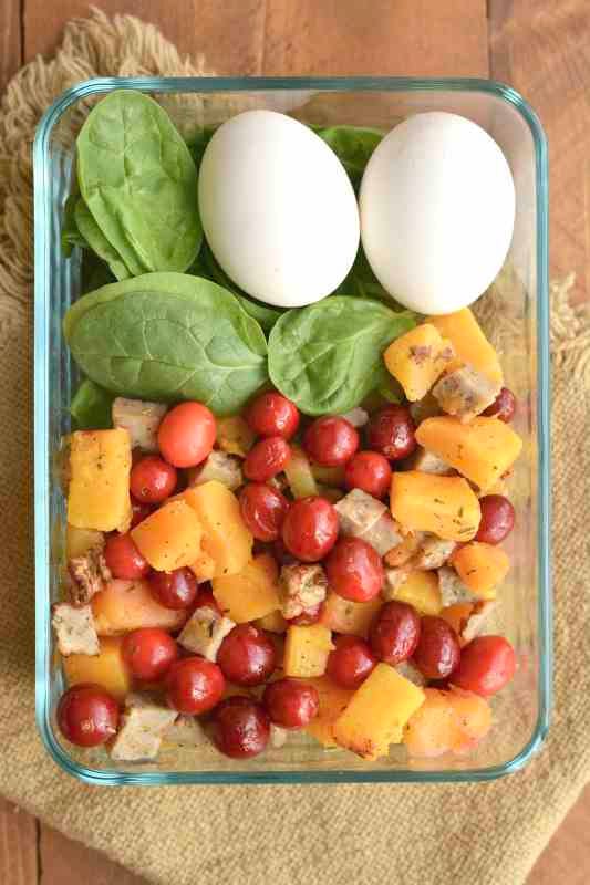 Butternut Squash and Cranberry Skillet Meal Prep