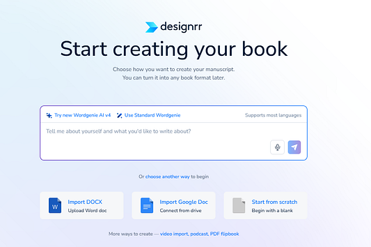 CREATE EBOOK DESIGNRR