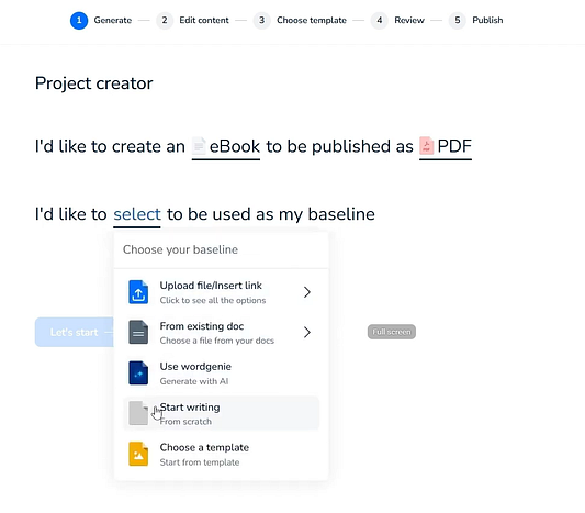 DESIGNRR PROJECT CREATOR