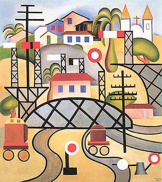 Tarsila do Amaral | E.F.C.B, 1924.