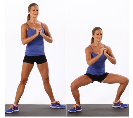 BALLAT SQUAT cellulite removal exercise