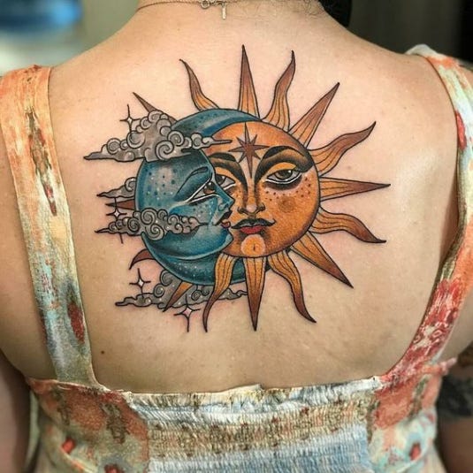 Sun and Moon Tattoo: These 10 Unique Creations Will Inspire ... - moon and the sun tattoobr /
