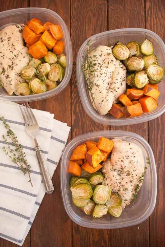 Garlic & Thyme Chicken Meal Prep