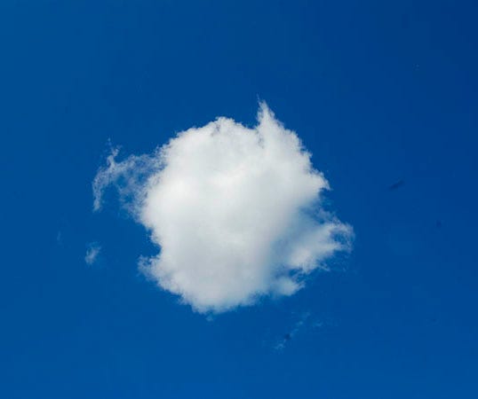 a single cloud