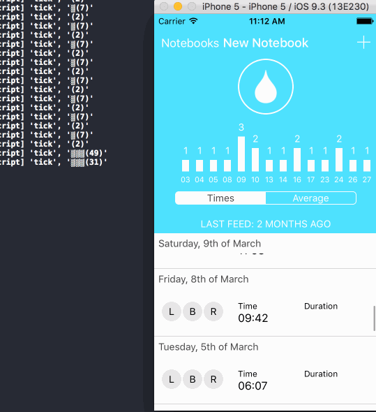 Aggregating and Charting Events with Bar