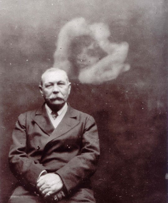 An important figure in UK history, Doyle was a member of the SPR and believer in spiritualism