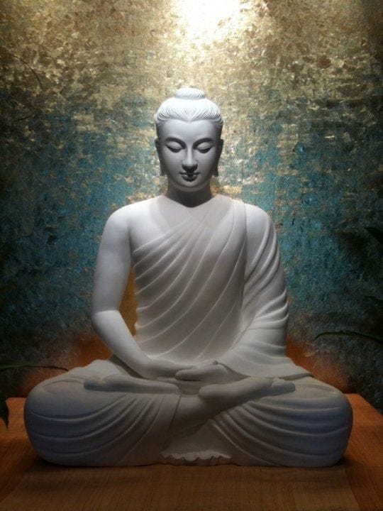 Image of Gautam Buddha in meditative state