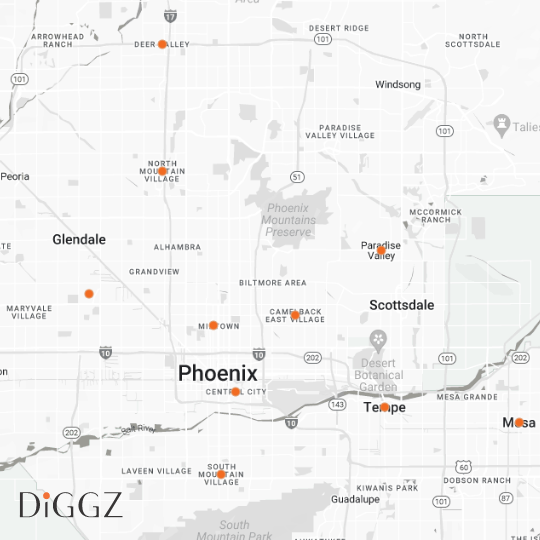 10 Best Phoenix neighborhoods by Diggz