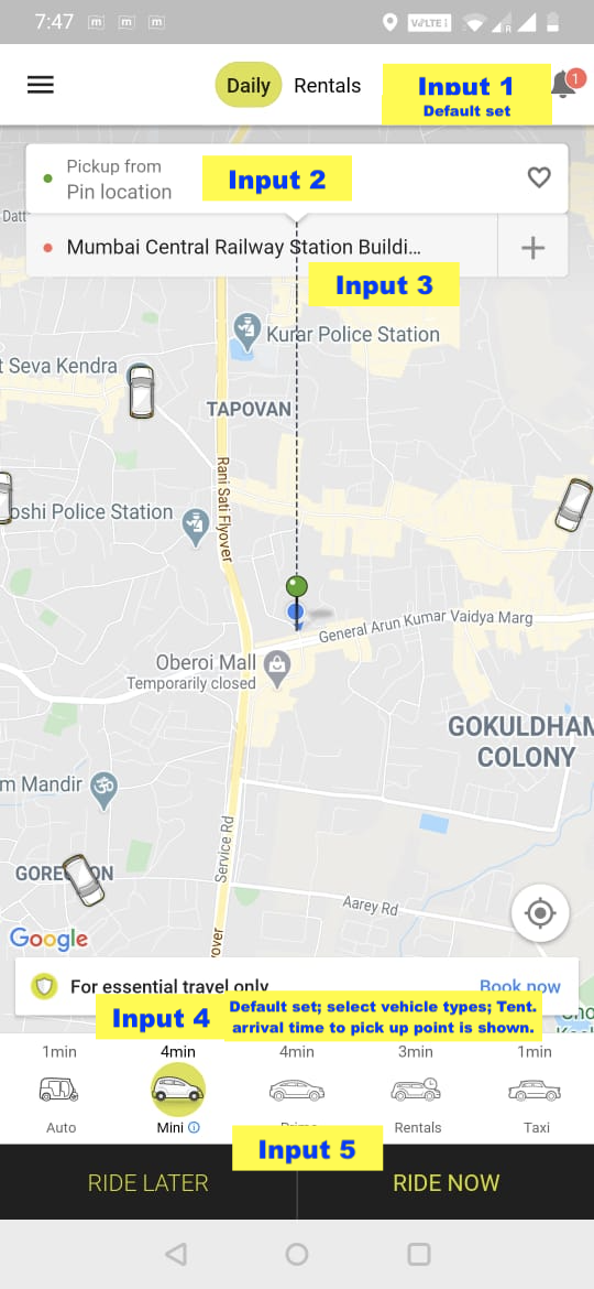 User Journeys u2014 A quick comparison of Ola u0026 Uber  LaptrinhX