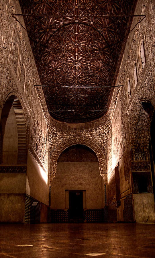 Hall of Ambassadors in The Alhambra, Granada, Spain