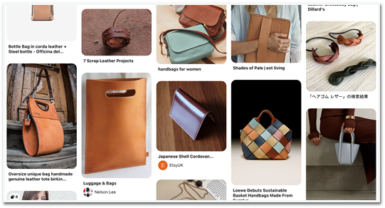 Leather Handbags Examples