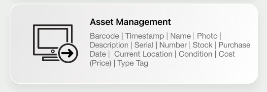 Asset Management template in GearChain