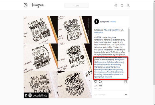 bullet-journal-hashtag