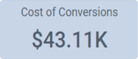 Cost of Conversions