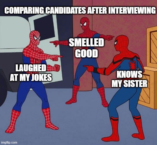 Spider-Man triple meme: “laughed at my jokes”, “smelled good” or “knowns my sister”