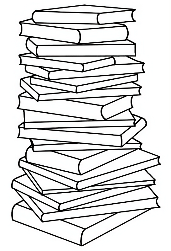 Pile of books