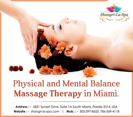 Asian massage in south miami florida