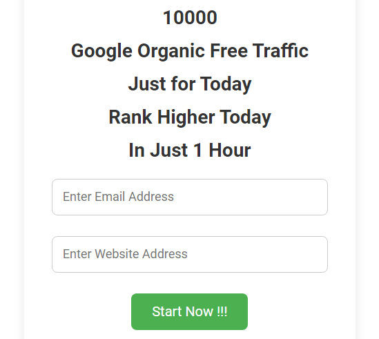10000 Free Google Traffics