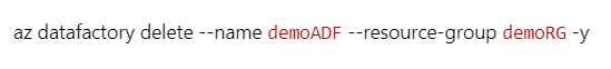 ADF delete command