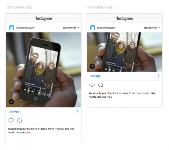 instagram sponsored posts app engagement