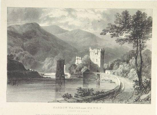  "Picturesque views of the Antiquities of Ireland. Drawn on stone by J. D. Harding, from the sketches of R. O'C. Newenham. [With text by the latter.]"